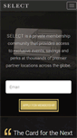 Mobile Screenshot of meetselect.com